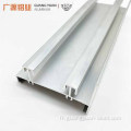 Extrusions de cadre de porte en aluminium